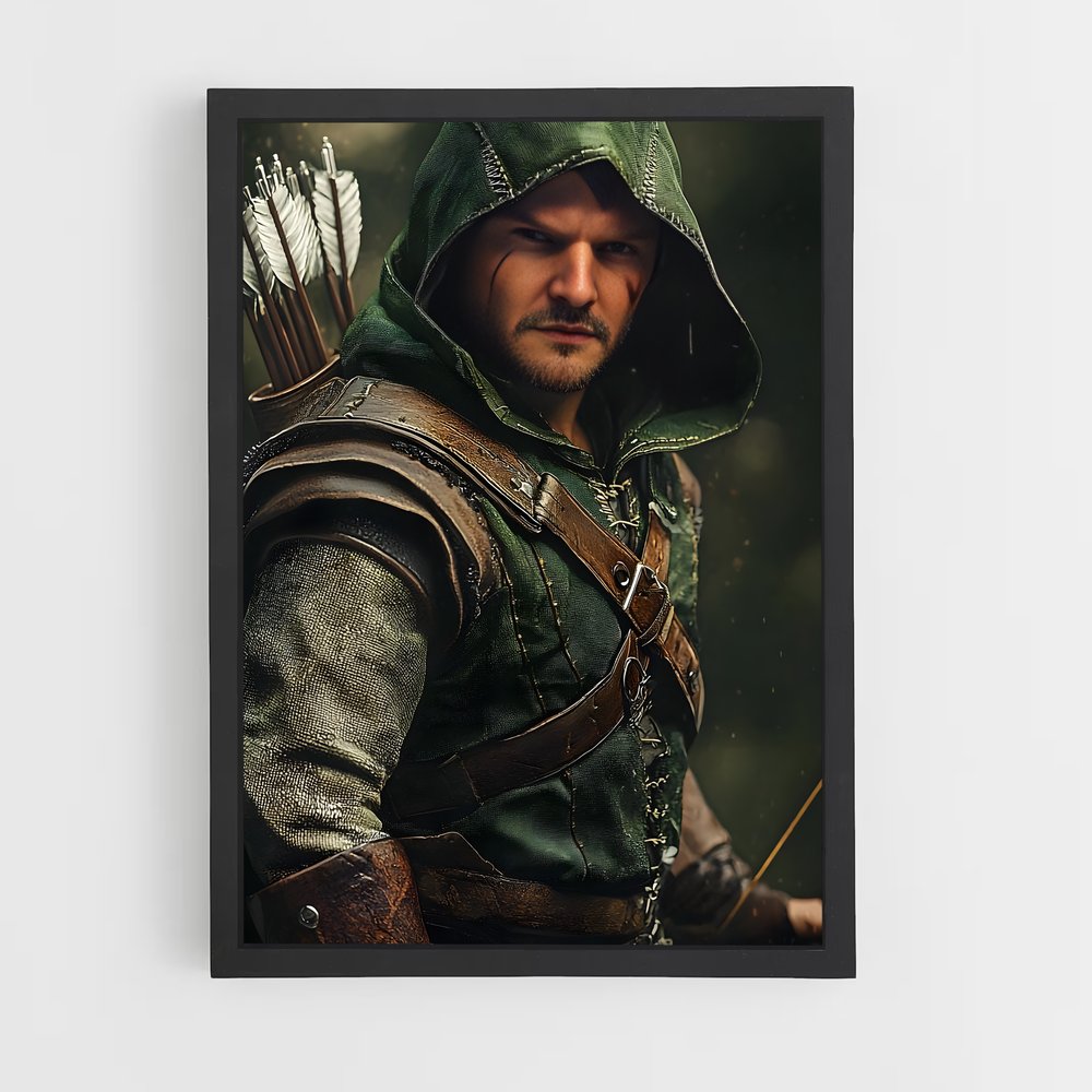 Poster Le Tireur Légendaire – affiche Tir à l’arc (vue 2)
